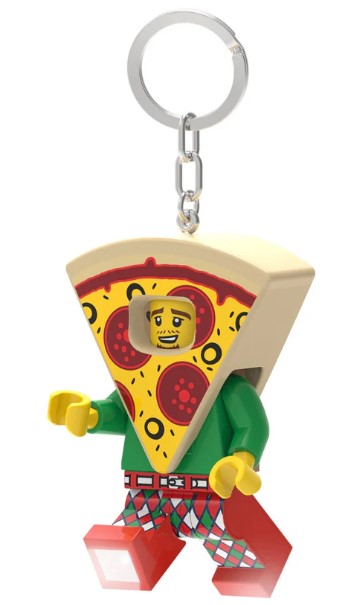 LEGO® Iconic Pizza Guy LED luminous Key Chain KE176H