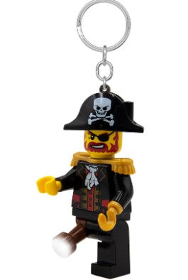 LEGO® Iconic Captain Brickbeard LED luminous Key Chain KE23H