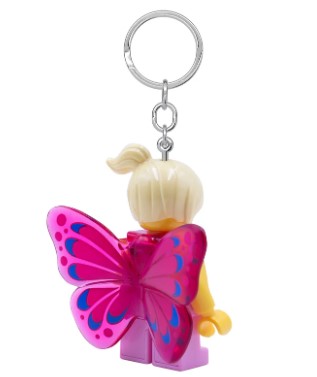 LEGO® Iconic Butterfly Girl LED luminous Key Chain KE171H