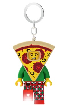 LEGO® Iconic Pizza Guy LED luminous Key Chain KE176H