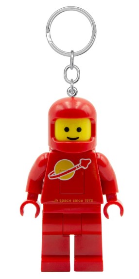 LEGO® Iconic Spaceman Red LED luminous Key Chain KE10HR