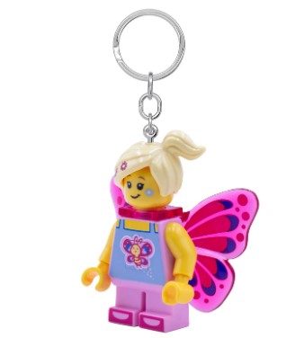 LEGO® Iconic Butterfly Girl LED luminous Key Chain KE171H