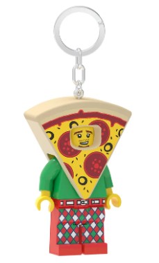 LEGO® Iconic Pizza Guy LED luminous Key Chain KE176H