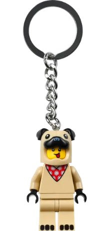 LEGO® French Bulldog Guy Key Chain 854158