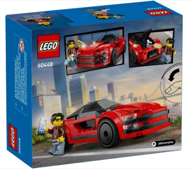 LEGO® City Red Sports Car 60448