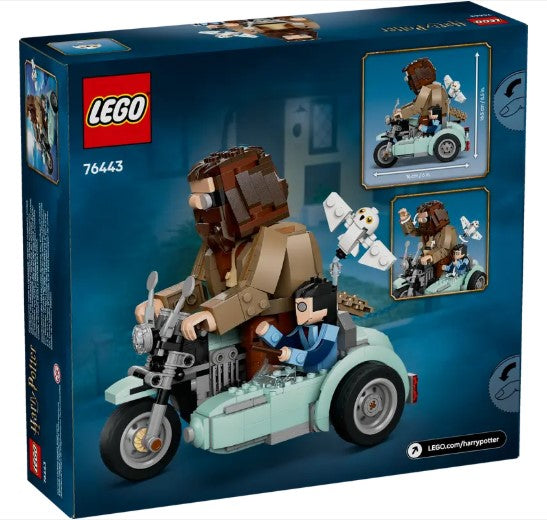 LEGO® Hagrid™ & Harry’s Motorcycle Ride 76443