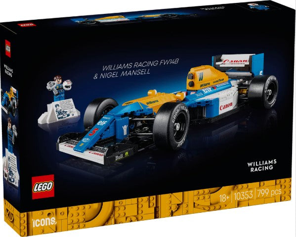 LEGO® Icons Williams Racing FW14B & Nigel Mansell 10353