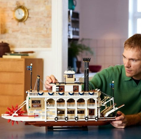 LEGO® Ideas River Steamboat 21356