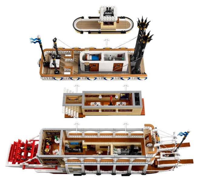 LEGO® Ideas River Steamboat 21356