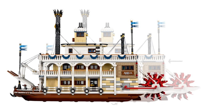 LEGO® Ideas River Steamboat 21356