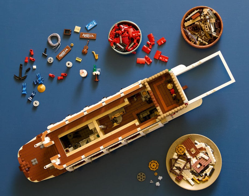 LEGO® Ideas River Steamboat 21356