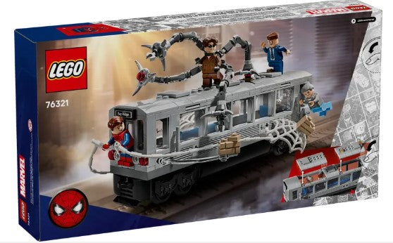 LEGO® Marvel Spider-Man vs. Doc Ock Subway Train Scene 76321
