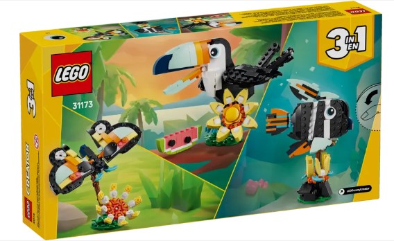 LEGO® Creator 3in1 Wild Animals: Tropical Toucan 31173