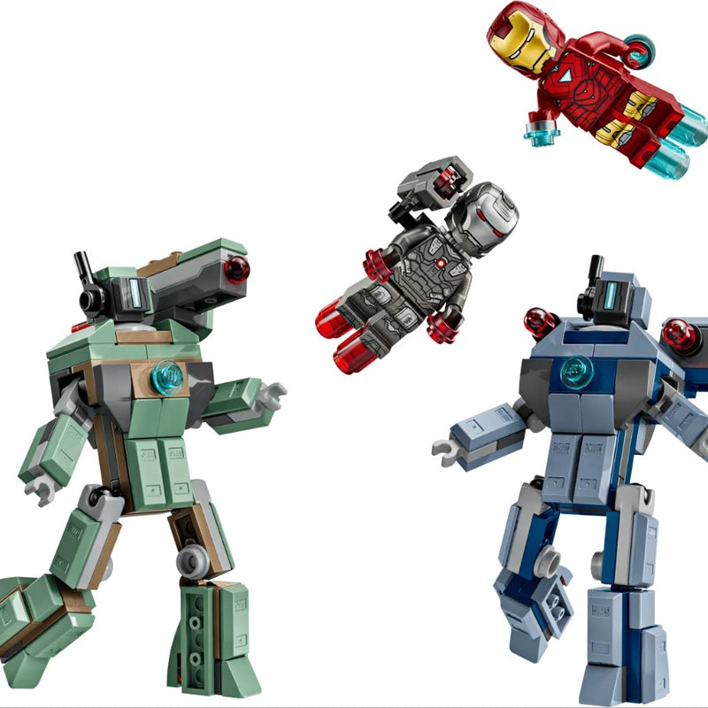 LEGO® Marvel Iron Man & War Machine vs. Hammer Drones 76320