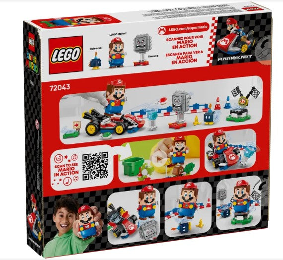 LEGO® Mario Kart™ – Interactive LEGO® Mario™ & Standard Kart 72043