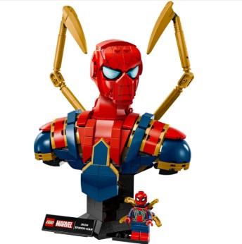 LEGO® Marvel Iron Spider-Man Bust 76326