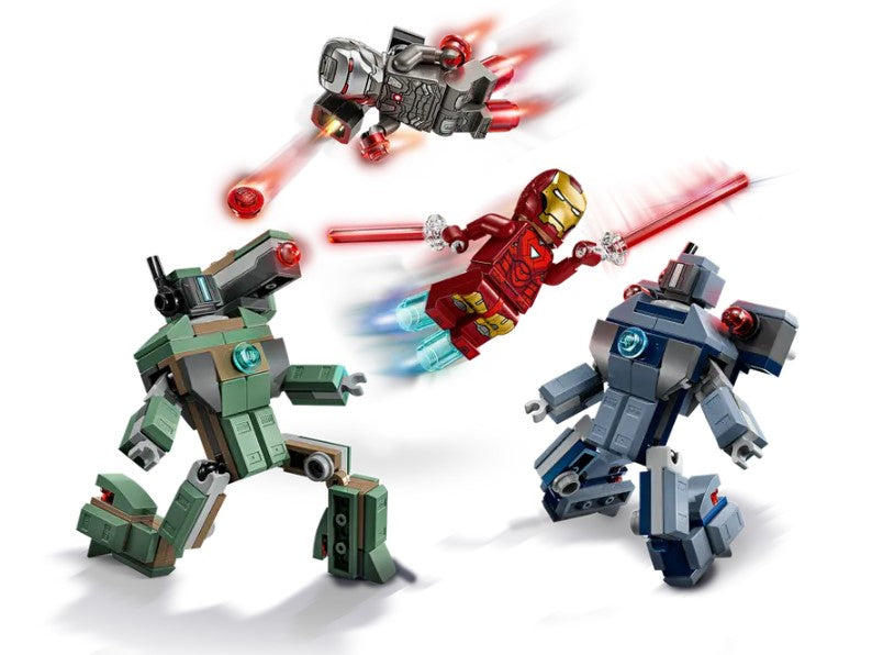 LEGO® Marvel Iron Man & War Machine vs. Hammer Drones 76320