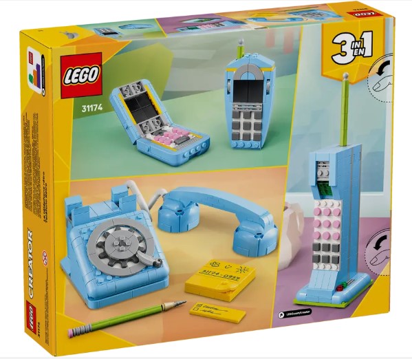 LEGO® Creator 3in1 Retro Telephone 31174
