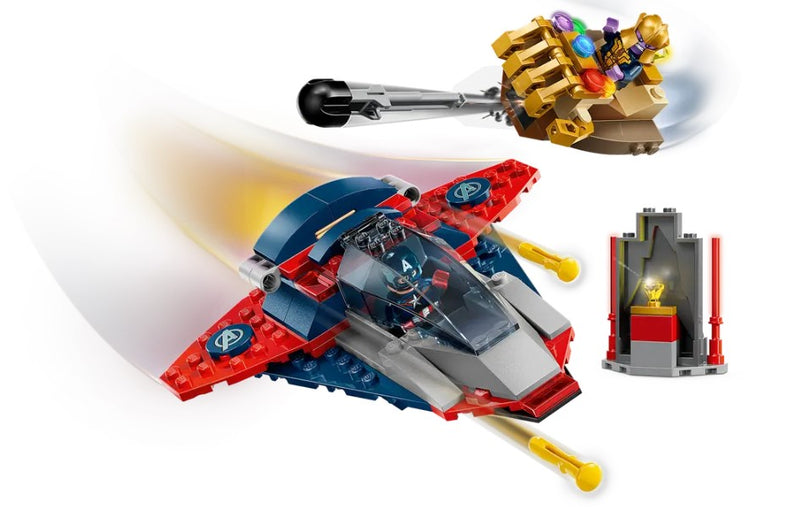 LEGO® Marvel Captain America vs. Thanos 76319