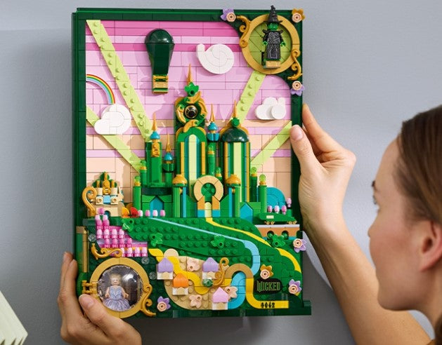 LEGO® Wicked Emerald City Wall Art 75685