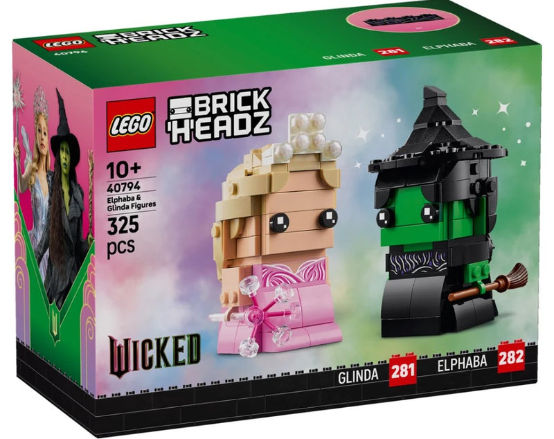LEGO® BrickHeadz™ Elphaba & Glinda Figures 40794