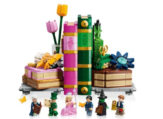 LEGO® Wicked Glinda & Elphaba Bookends 75691