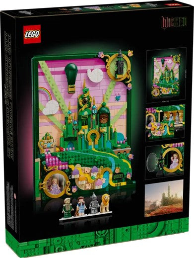 LEGO® Wicked Emerald City Wall Art 75685