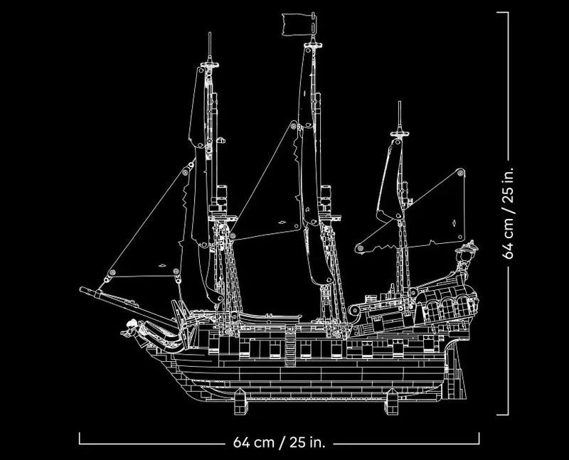 LEGO® Icons Captain Jack Sparrow’s Pirate Ship 10365