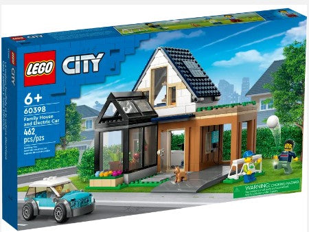 LEGO® City Family House and Electric Car 60398