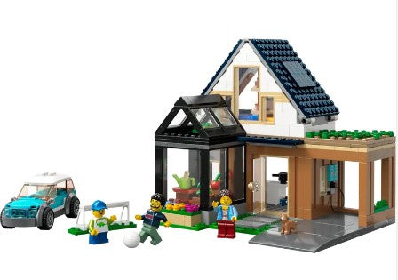 LEGO® City Family House and Electric Car 60398