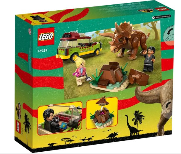 LEGO® Jurassic World Triceratops Research 76959