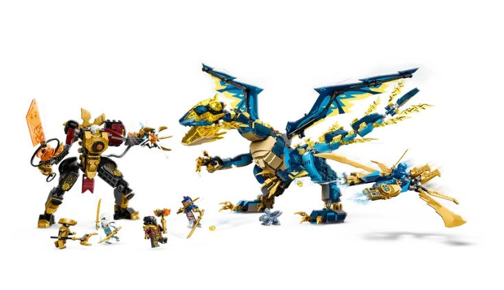 LEGO® Elemental Dragon vs The Empress Mech 71796
