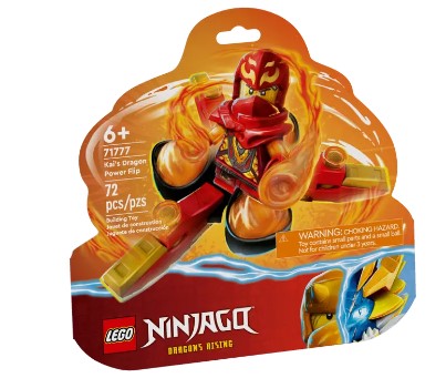 LEGO® NINJAGO® Kai’s Dragon Power Spinjitzu Flip 71777
