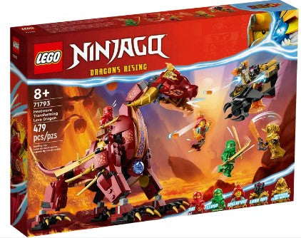 LEGO® NINJAGO® Heatwave Transforming Lava Dragon 71793