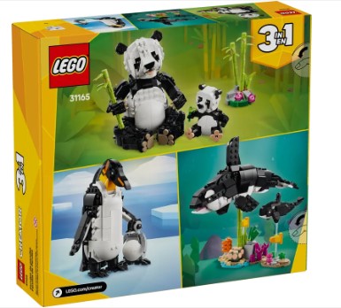 LEGO® Wild Animals: Panda Family 31165