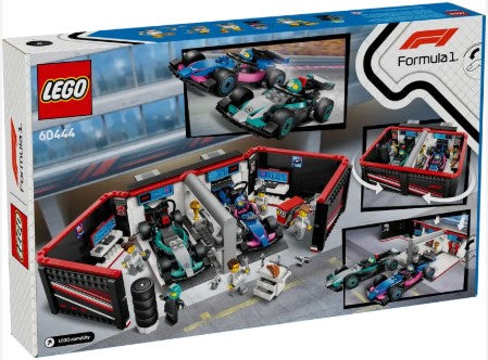 LEGO® City F1® Garage & Mercedes-AMG & Alpine Cars 60444