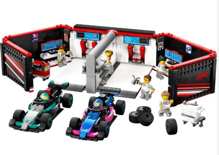 LEGO® City F1® Garage & Mercedes-AMG & Alpine Cars 60444