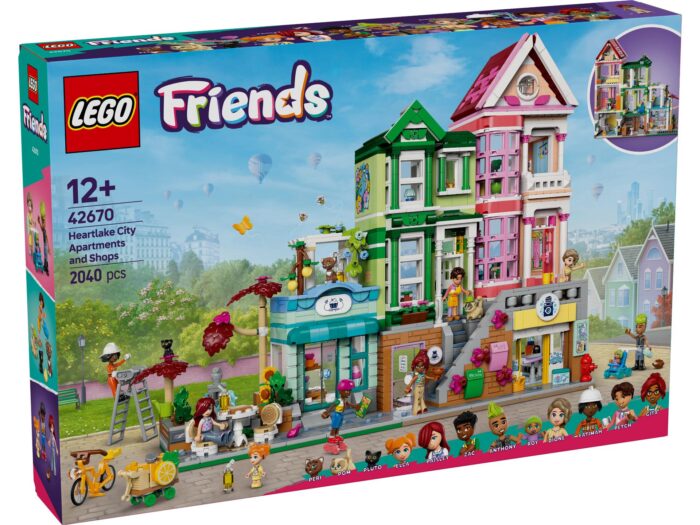 LEGO® Friends Heartlake City Apartments and Stores 42670