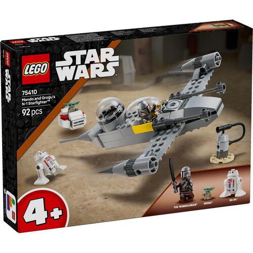 LEGO® Star Wars™ Mando and Grogu's N-1 Starfighter™ 75410