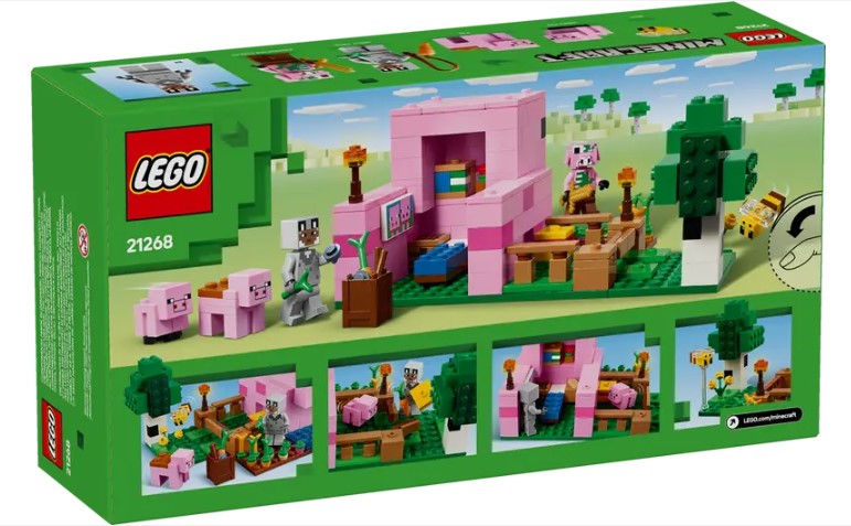 LEGO® Minecraft® The Baby Pig House 21268