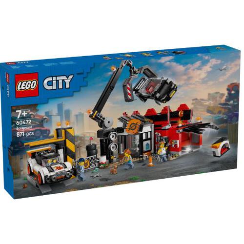 LEGO® City Scrapyard with Cars 60472