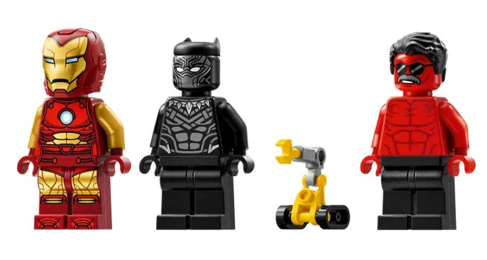 LEGO® Marvel Iron Man Car & Black Panther vs. Red Hulk 76310