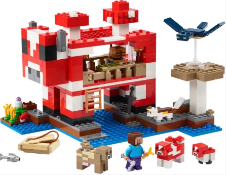 LEGO® Minecraft® Mooshroom House 21270