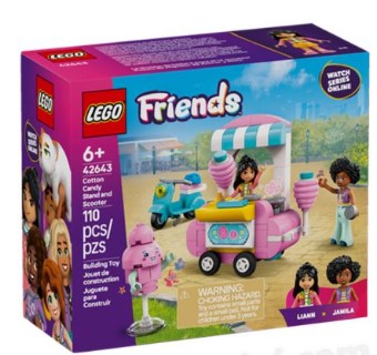 LEGO® Friends Cotton Candy Stand and Scooter 42643