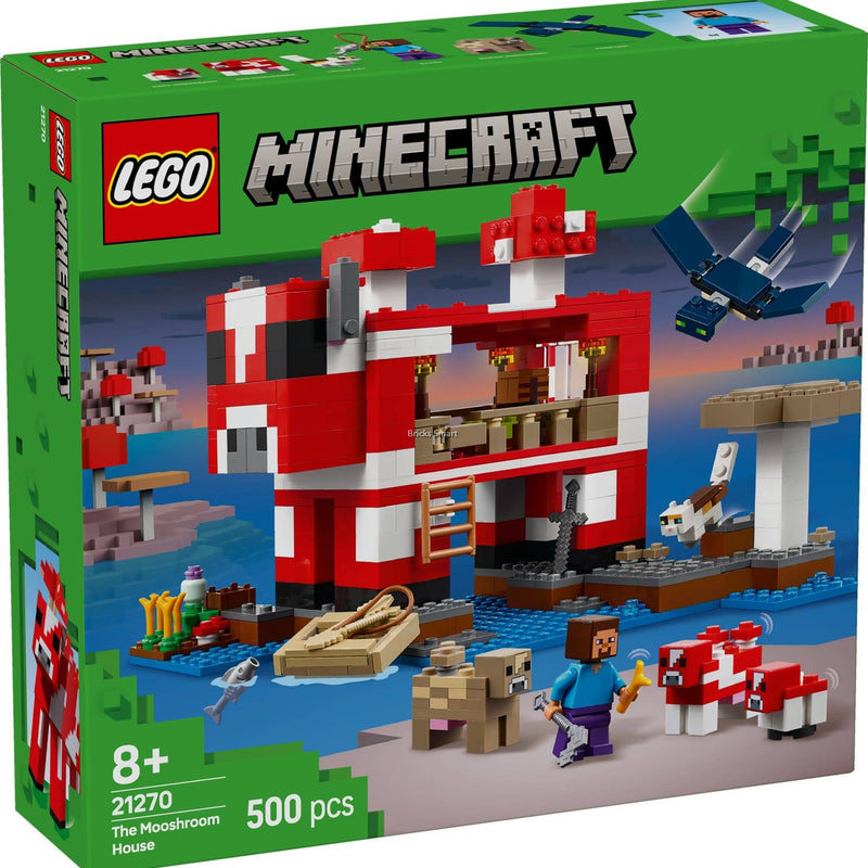 LEGO® Minecraft® Mooshroom House 21270