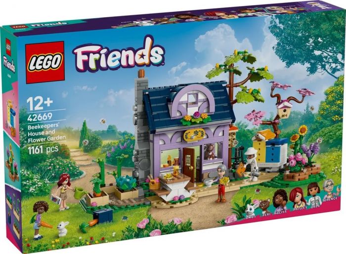 LEGO® Friends Beekeepers’ House and Flower Garden 42669