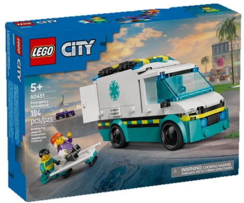 LEGO® City Emergency Ambulance 60451