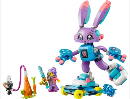 LEGO® Izzie and Bunchurro the Gaming Bunny 71490