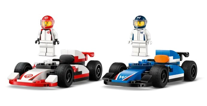 LEGO® City F1® Williams Racing & Haas F1® Race Cars 60464