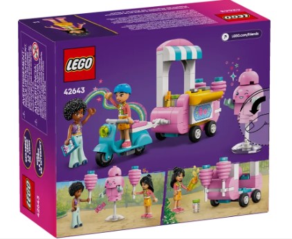 LEGO® Friends Cotton Candy Stand and Scooter 42643